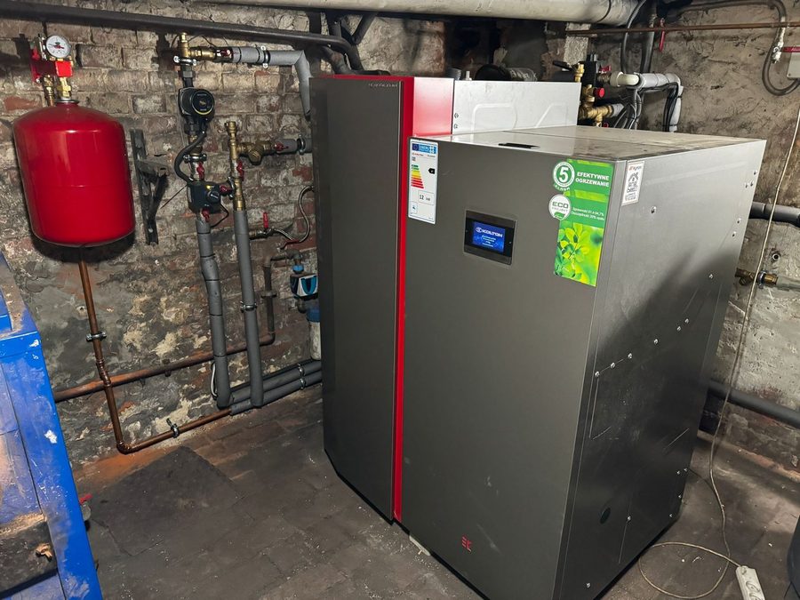 Kocioł na pellet KOLTON 12 kW, klasa 5