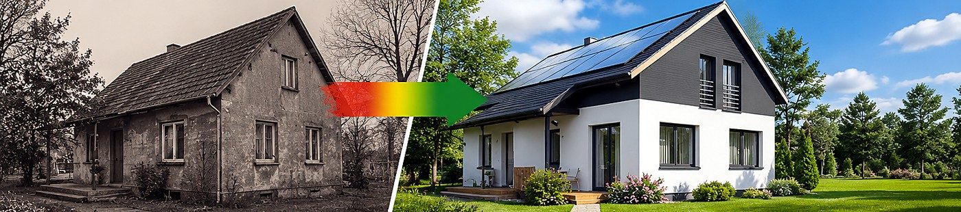 Efekt kompleksowej termomodernizacji domu